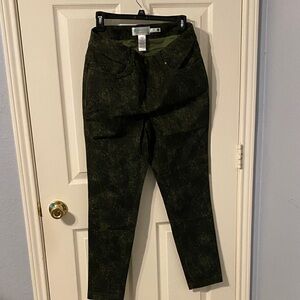 Aventura Dark Green Skinny Jeans